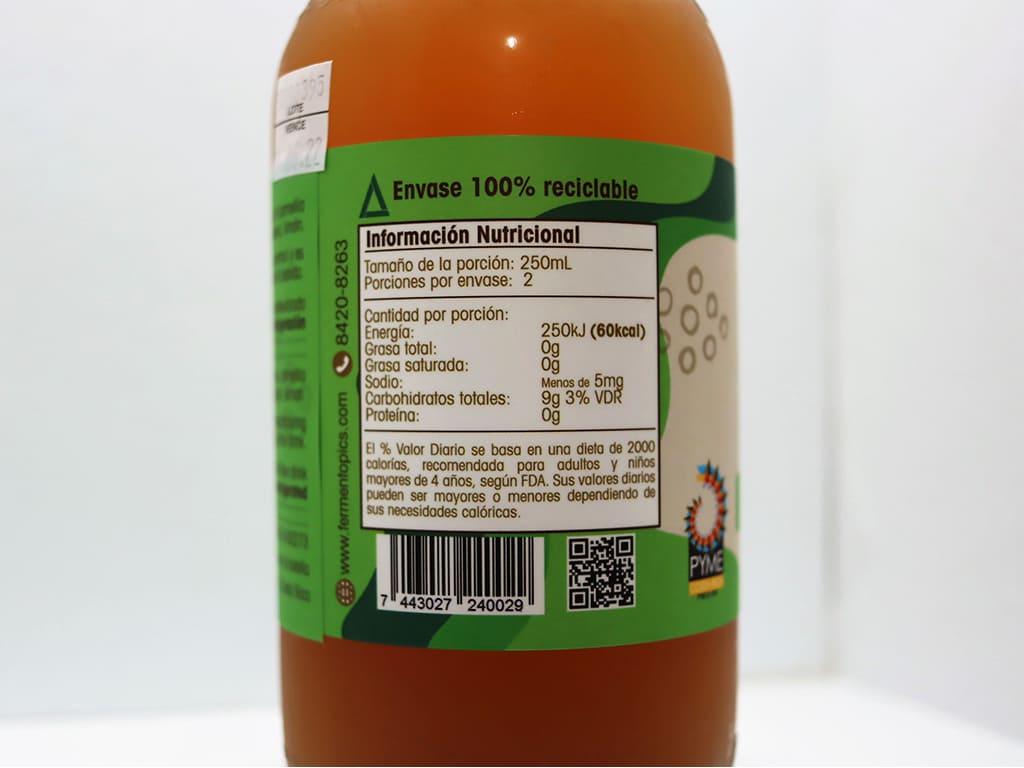 Vita Booch Kombucha Hierbabuena-Limón