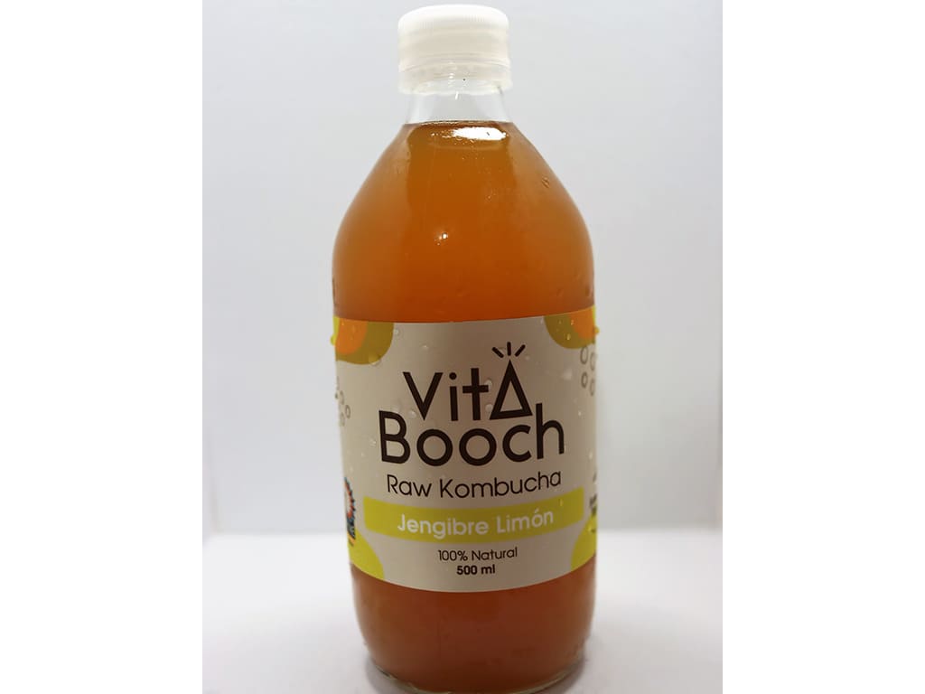 Vita Booch Kombucha Jengibre.Limón