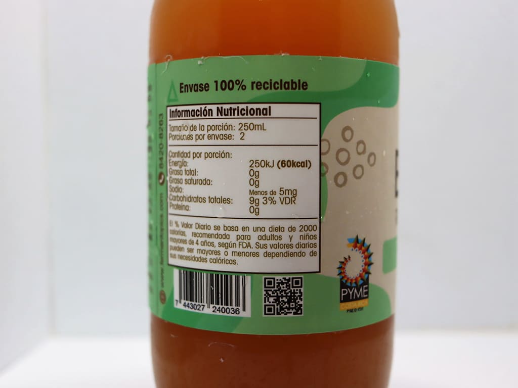 Vita Booch Kombucha sabor Menta