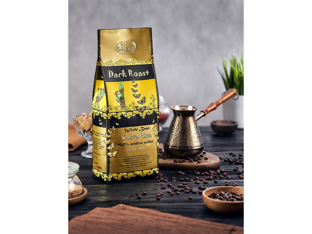 DARK ROAST ROASTED COFFEE WHOLE BEAN