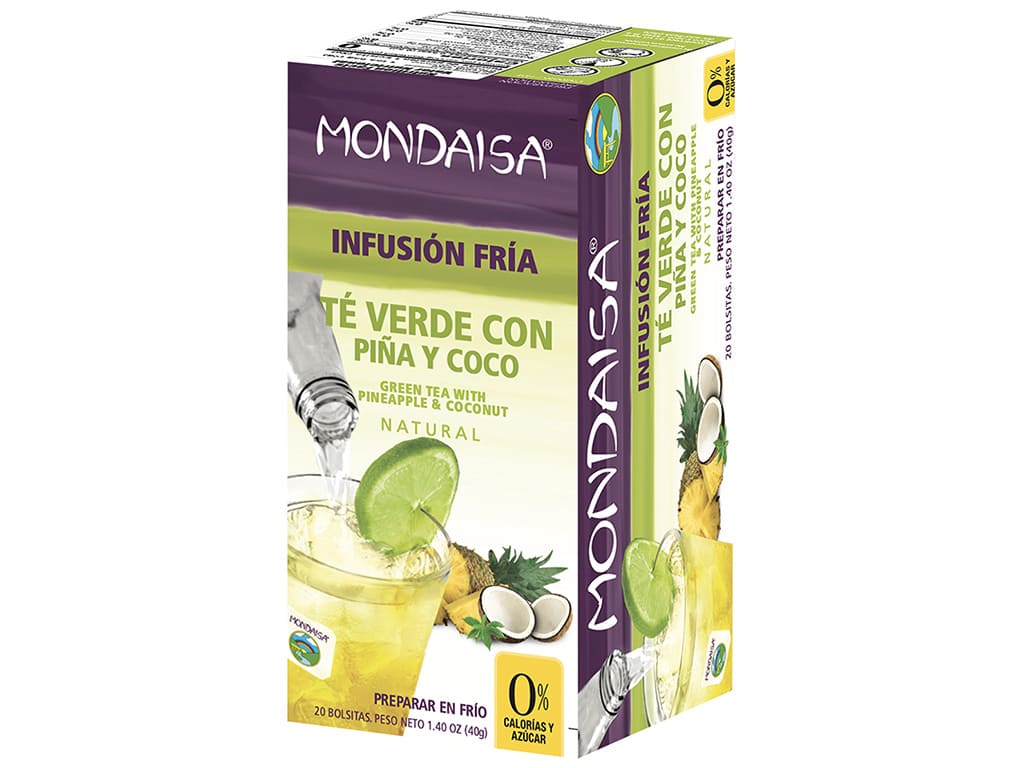 Infusion de Te Verde Piña y Coco