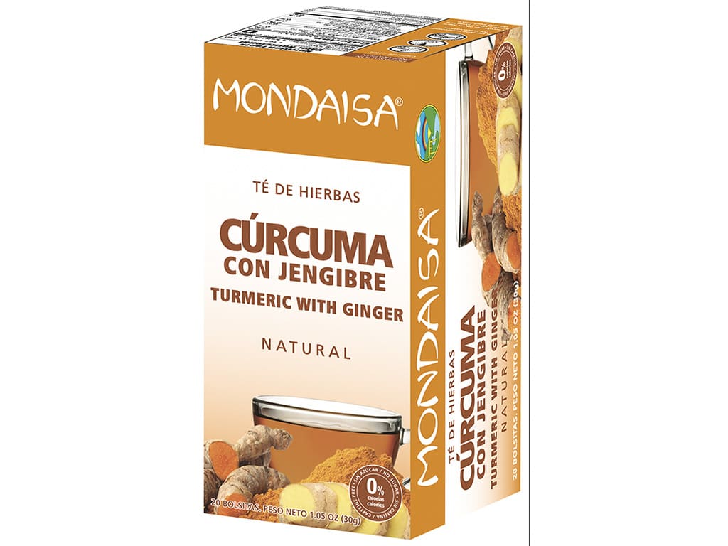 Te de Curcuma con Jengibre