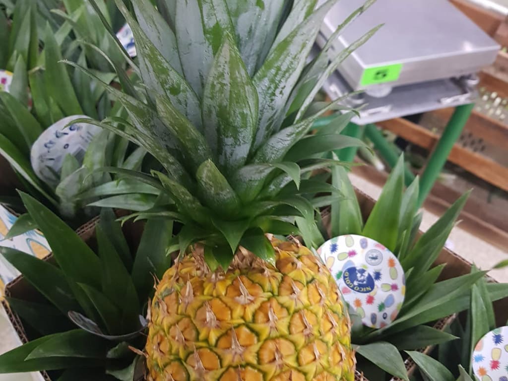 fresh pineapple