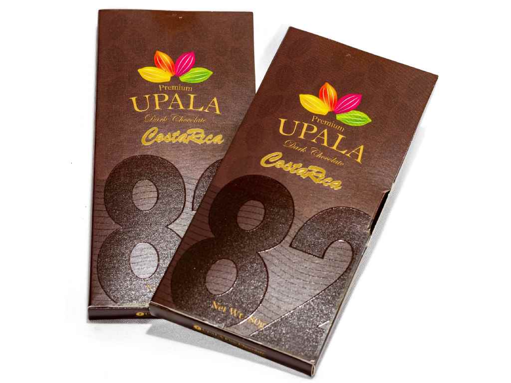 Chocolate oscuro en barra de 82 % y 72 % puro